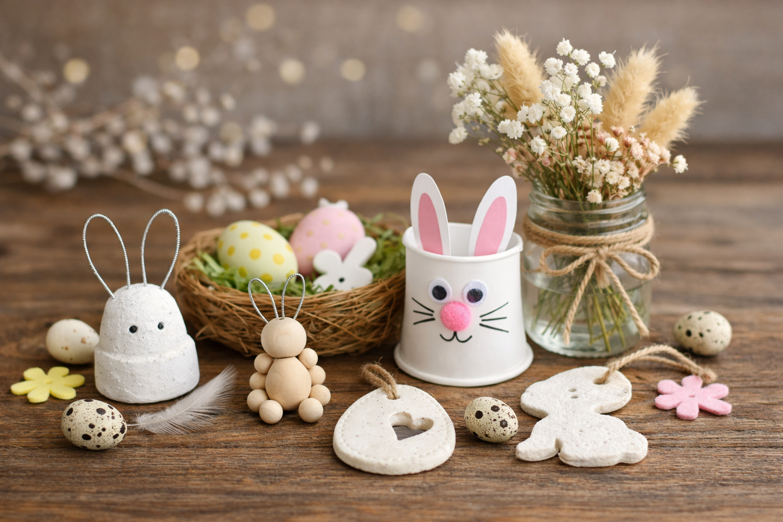 10 einfache Osterbastelideen mit Kindern (die wirklich Spaß machen)