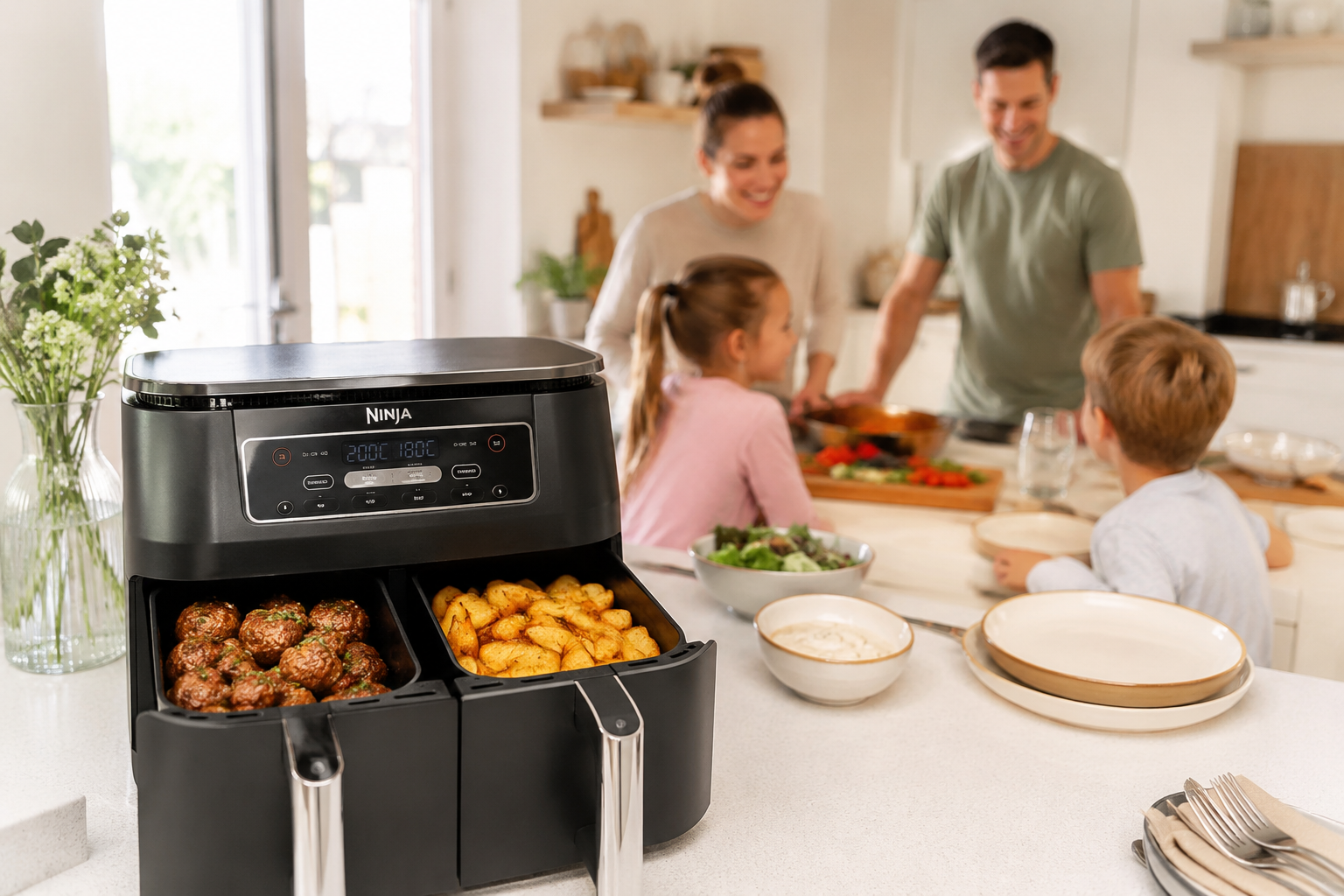 Airfryer Rezepte für Familien: 15 schnelle Ideen fürs Abendessen