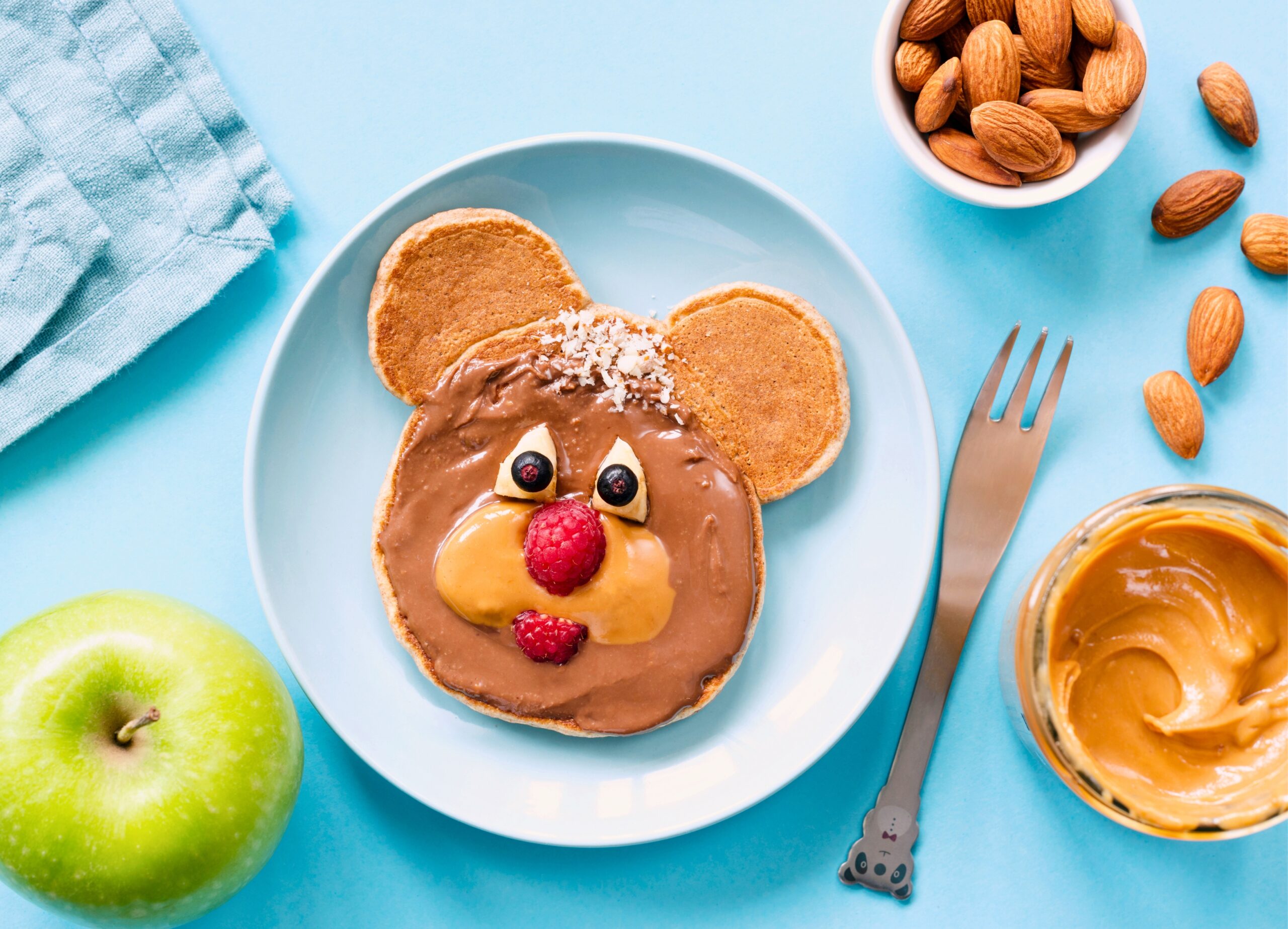 Kinder Snacks für Brotdose Kindergarten Schule und Zuhause