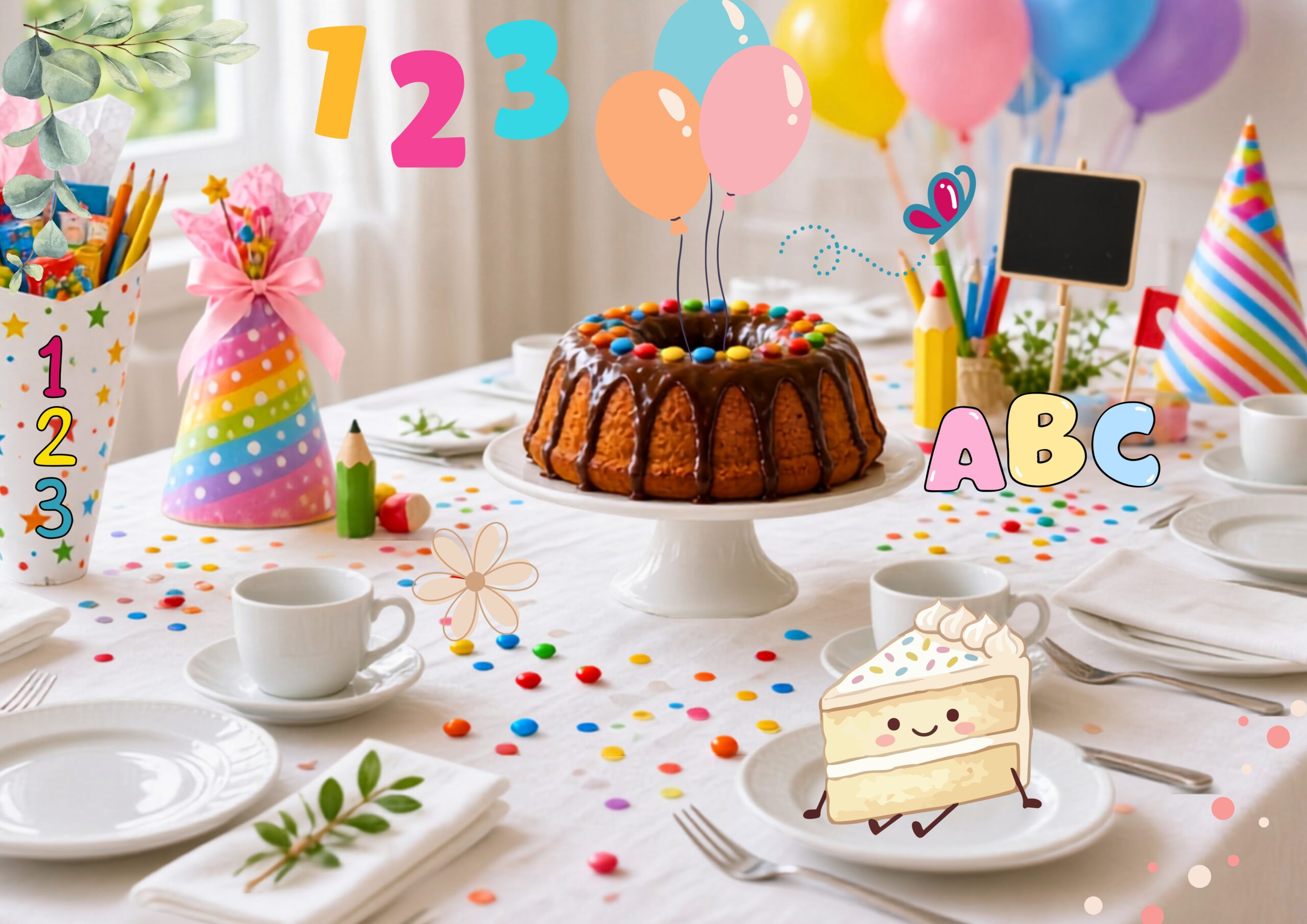 4 Kuchen zur Einschulung: von ganz einfach bis besonders