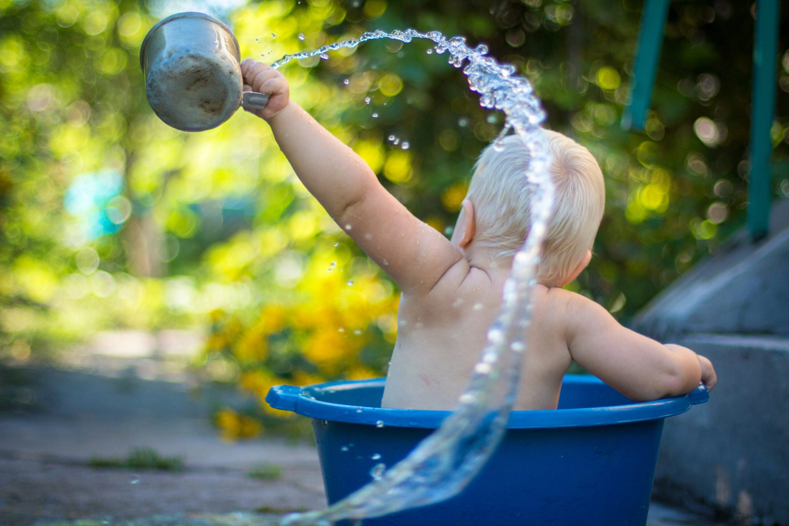 Sensorische Spiele für Kinder