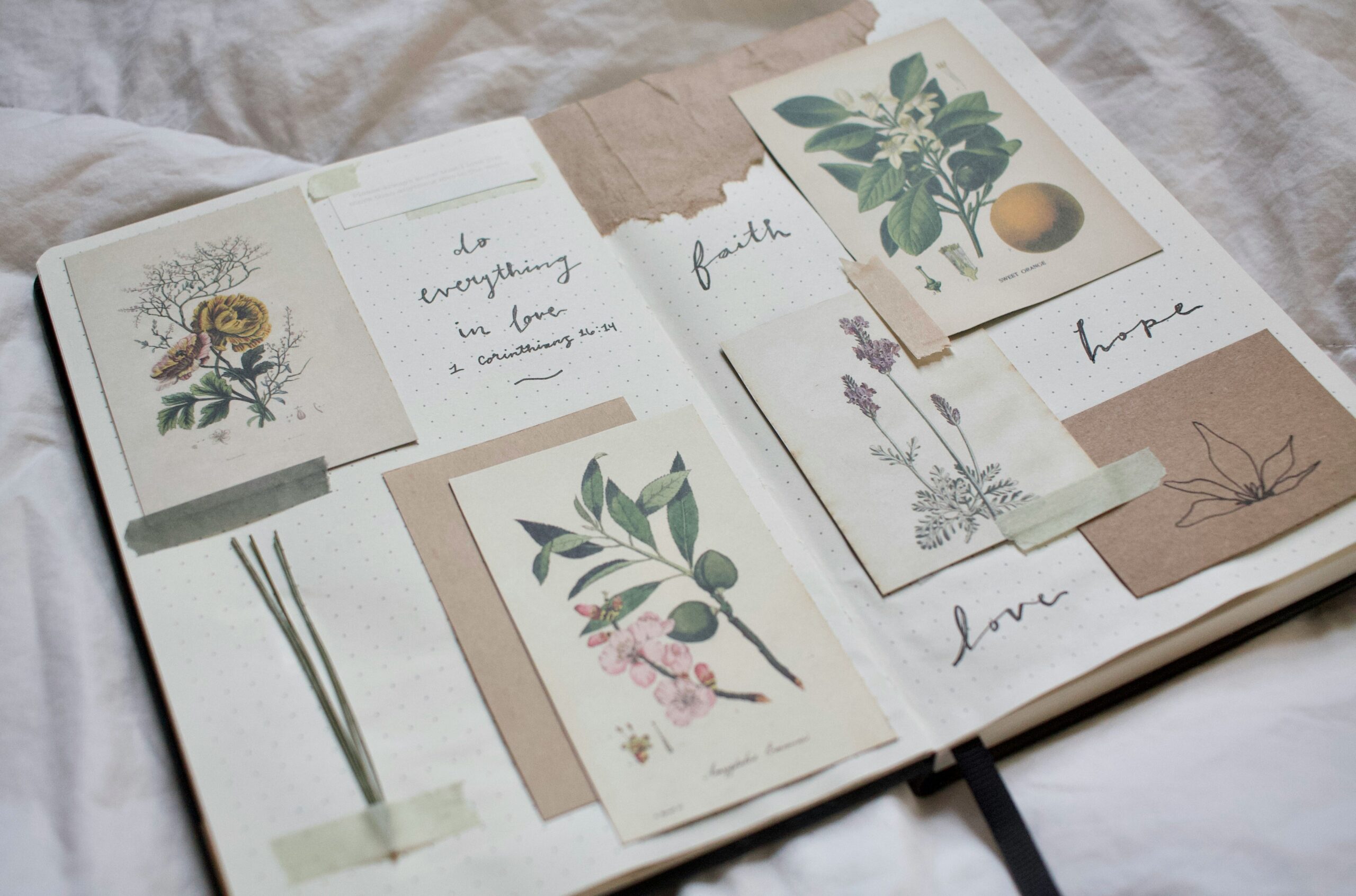 Kreatives Journaling: 10 Ideen, um dein Journal zu füllen